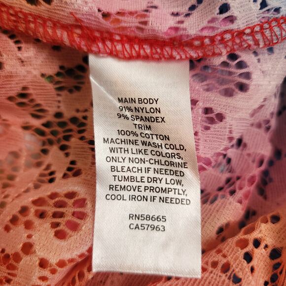 Nordstrom BP. Pride Rainbow Ombre Laci Lace Swim Coverup Pants Size XXL, NWT - Picture 12 of 15